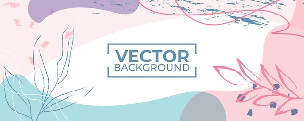 Pastel color vector background for web banners and presentations 03