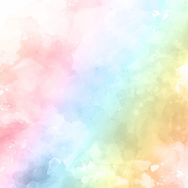 Pastel coloured watercolour texture background