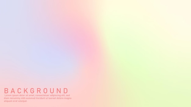 Pastel gradient abstract background