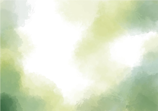 Pastel green Watercolor background abstract