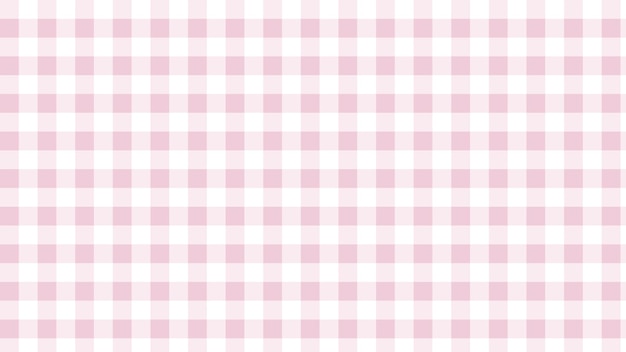 Pastel pink tartan plaid gingham checkered pattern background perfect for wallpaper backdrop