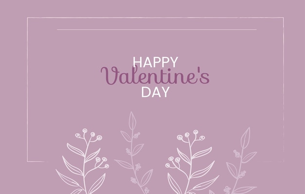 pastel violet valentine simple background