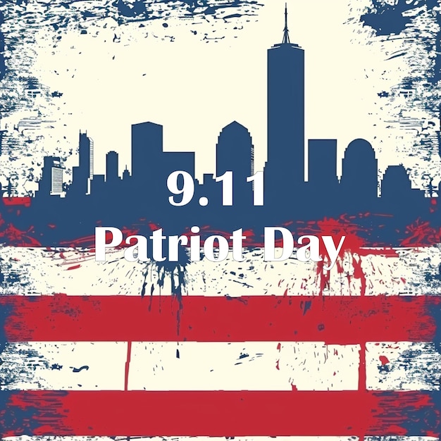 Vector patriot day