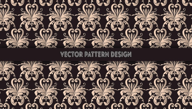 Pattern Background Luxury abstract colorful ornament Vector Design