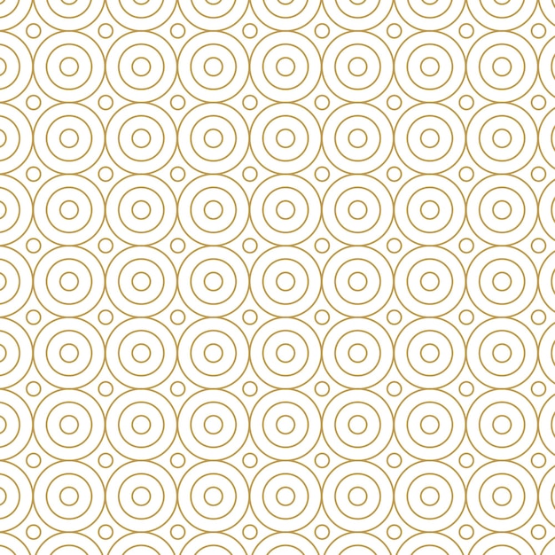 the pattern of circles on a white background