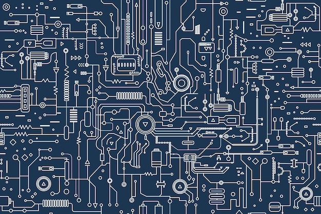 Vector pattern circuit board2