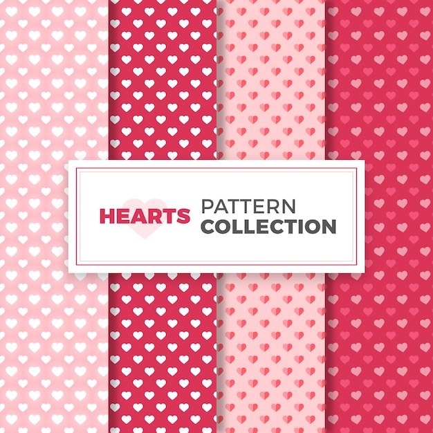 Pattern Collection of Hearts