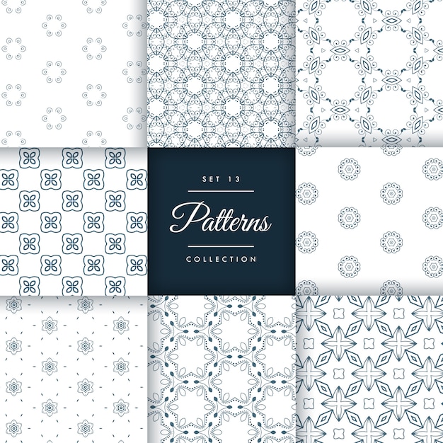 Pattern collection set 13