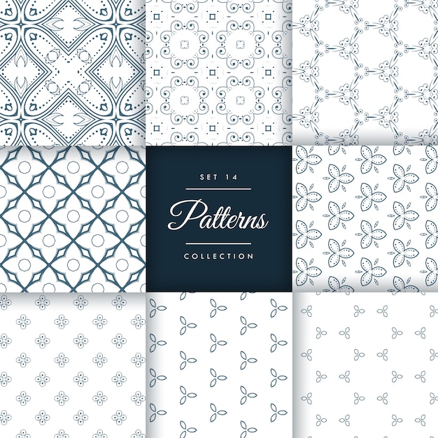 Pattern collection set 14