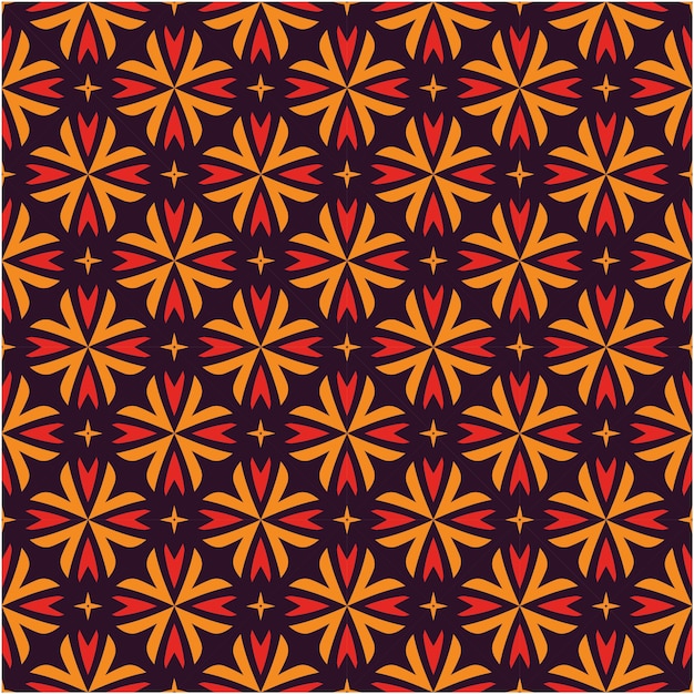 Pattern design background ethnic motif style