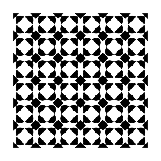 Pattern design geometric seamless line background black and white