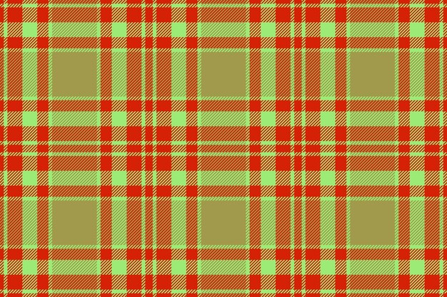 Pattern fabric texture Tartan textile check Seamless plaid vector background