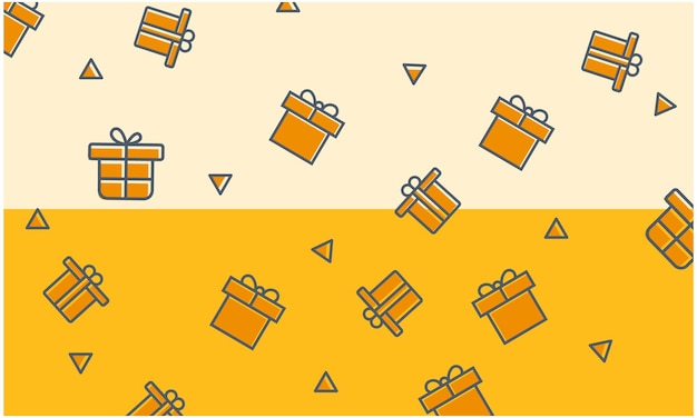 Pattern gift background