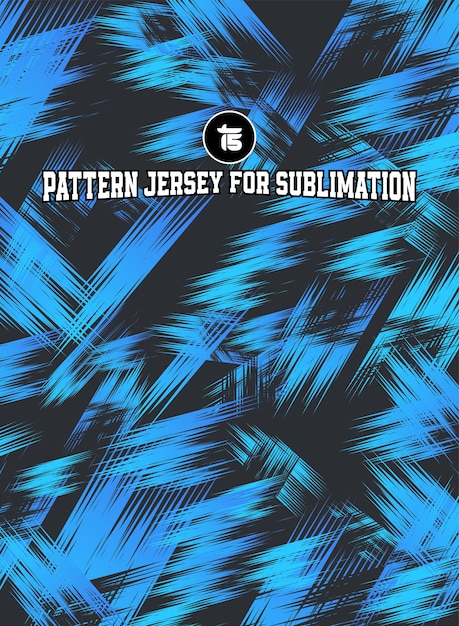 Vector pattern jersey for sublimation