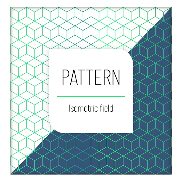 Pattern Luxury Isometric Field