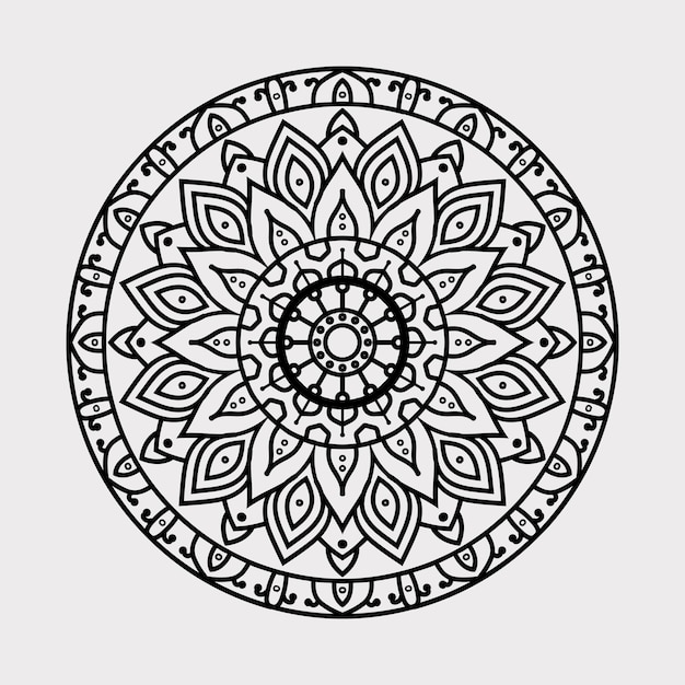 Pattern Motif Mandala Art Ornament Design Element