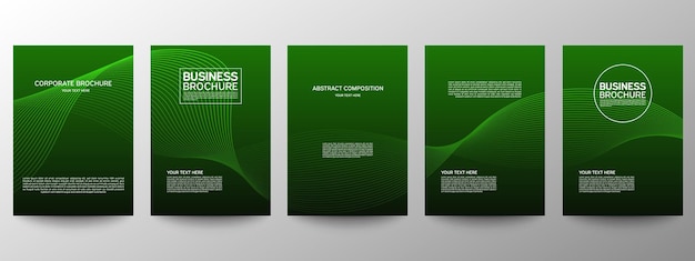 Pattern for poster design flyer or leaflet. Templates for business brochures.