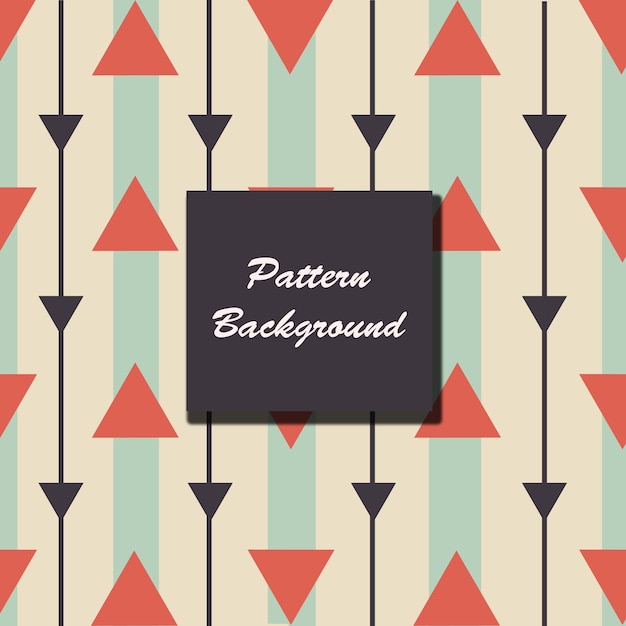 pattern in retro style 