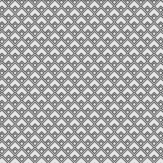 Pattern seamless endless line diamond triangle 