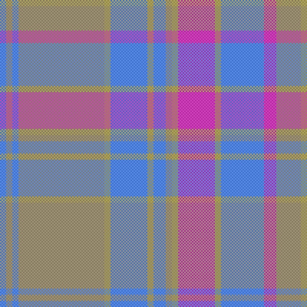 Pattern seamless vector Texture check tartan Plaid background fabric textile