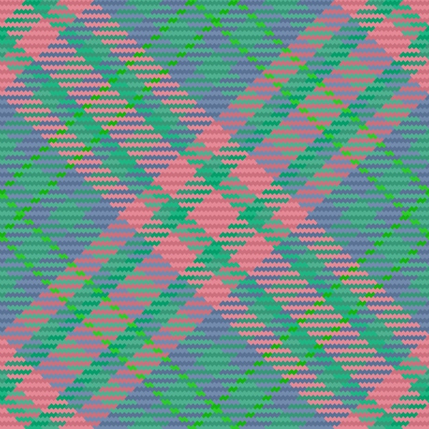 Pattern tartan check Seamless background textile Vector fabric texture plaid