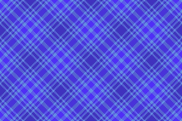 Pattern tartan fabric Vector background check Seamless texture plaid textile