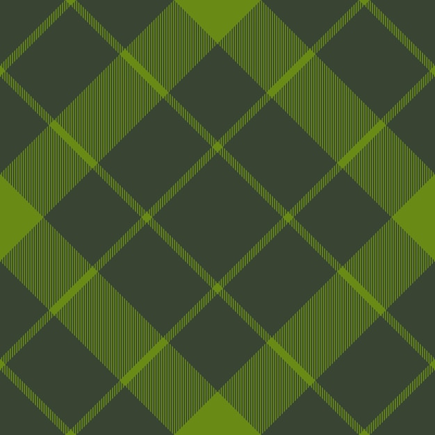 Pattern textile check Seamless plaid fabric Vector background texture tartan