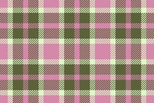 Pattern textile vector Background texture plaid Fabric check tartan seamless