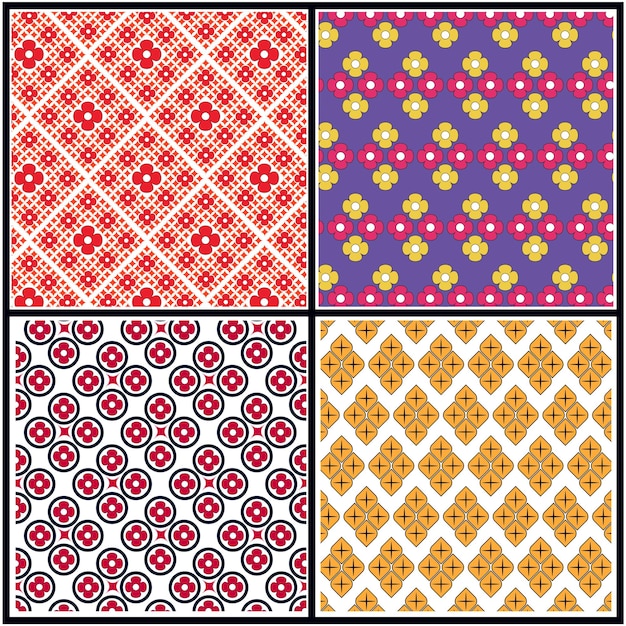 PATTERN VECTOR DESIGNAND background DESIGN