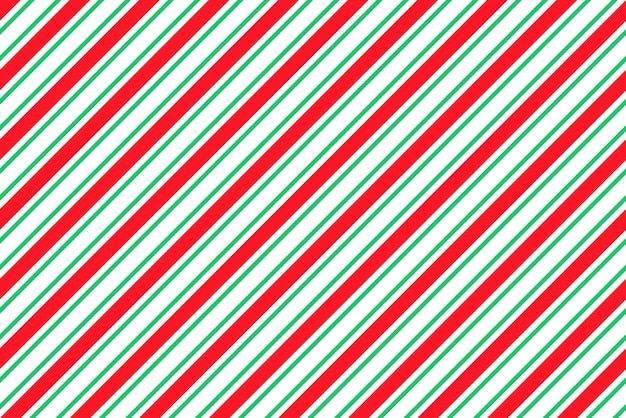 Pattern with candy cane stripes Seamless Christmas texture Vector illustration