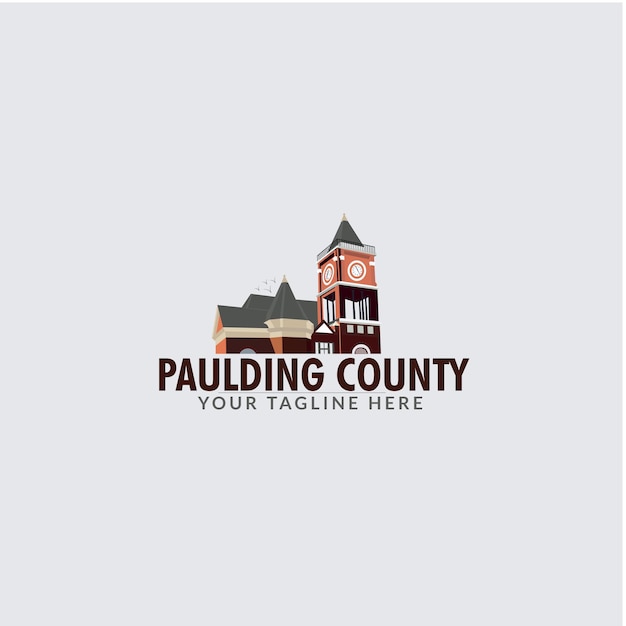 Paulding logo design template