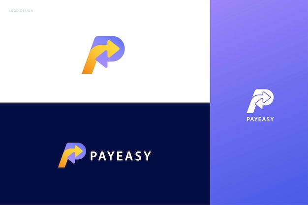 Pay easy logo set