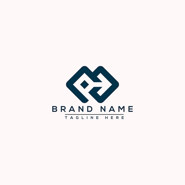 PD Logo Design Template Vector Graphic Branding Element