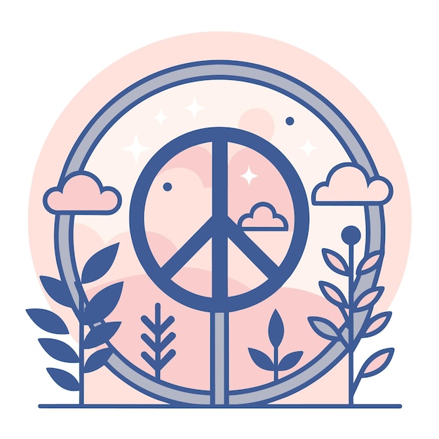 Peace Symbol Icon Pack for Emojis