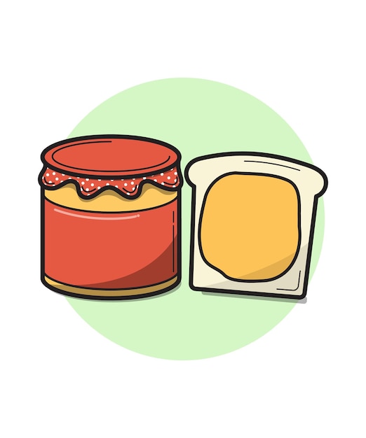 Peanut Butter and Jelly illustration