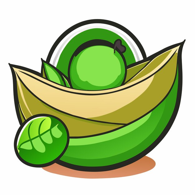 Peas Vector Illustration