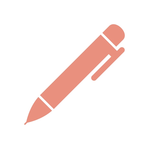 Pen Icon Vector Template illustration design