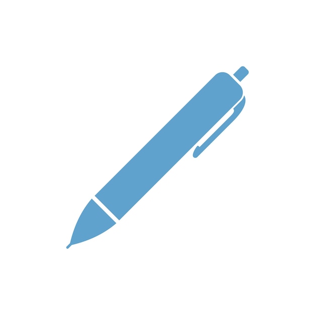 Pen Icon Vector Template illustration design