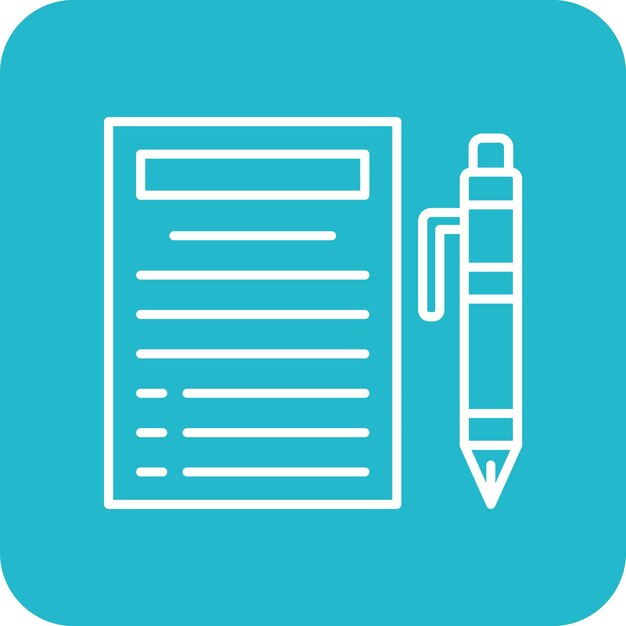 Pen and Paper Icon