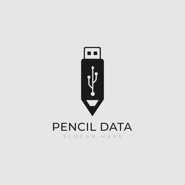 pencil data creative data technology pencil data logo