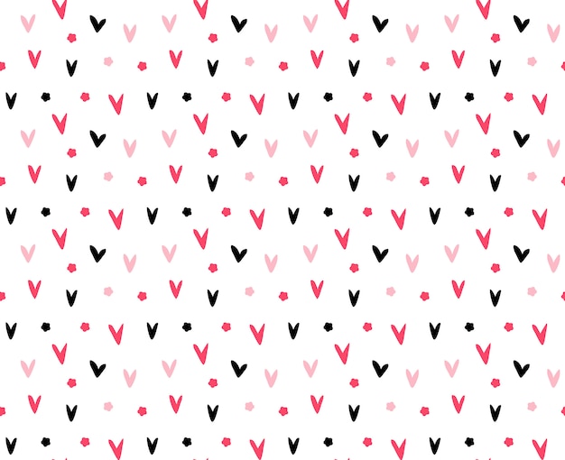 Pencil and eraser pattern background