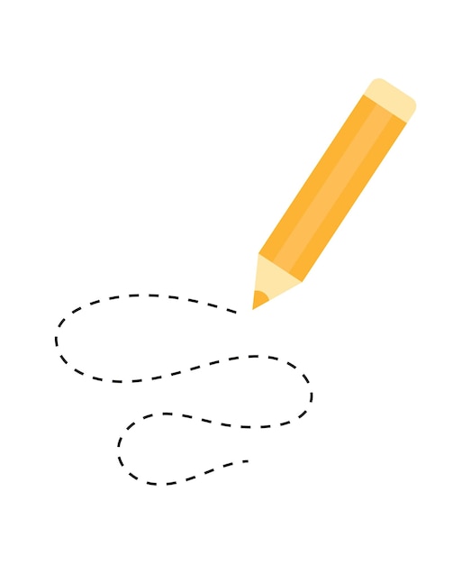 Pencil icon in color