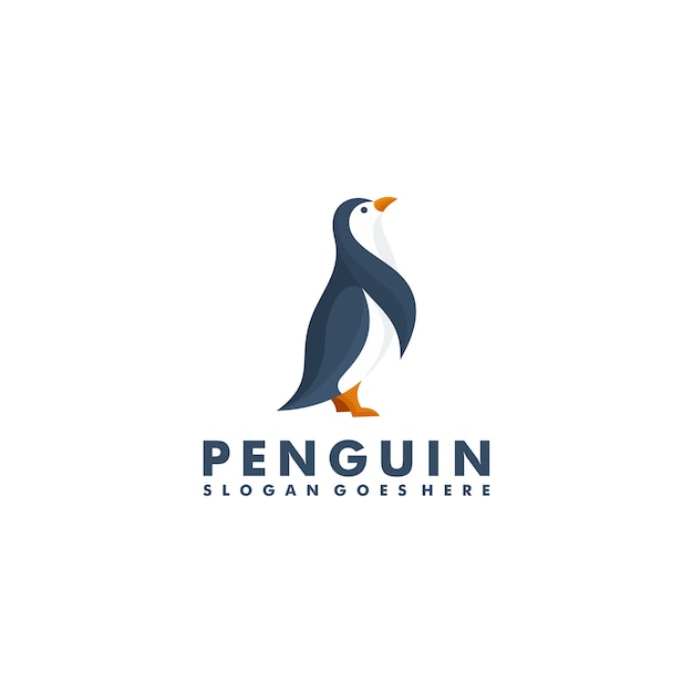 Penguin logo design