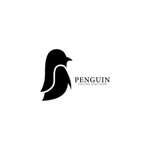 penguin logo icon vector template