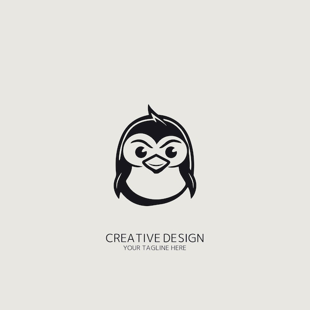 penguin logo vector