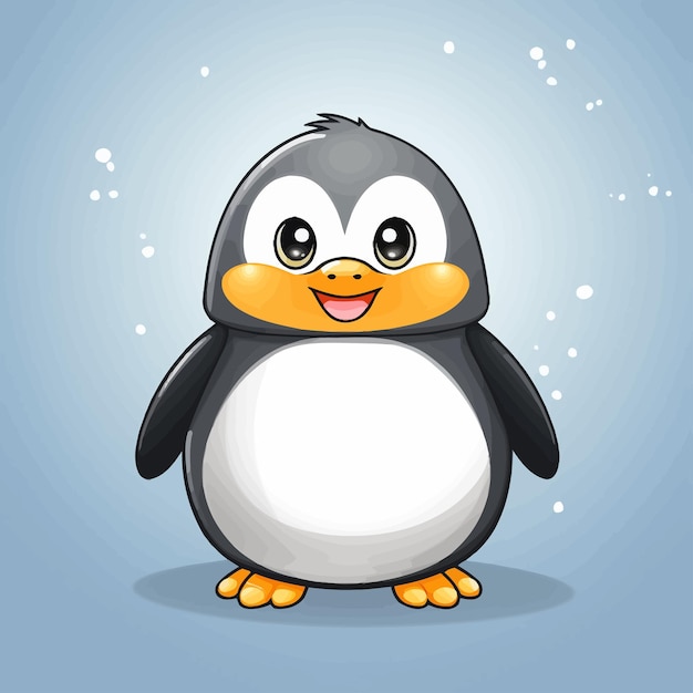 Penguin vector cute