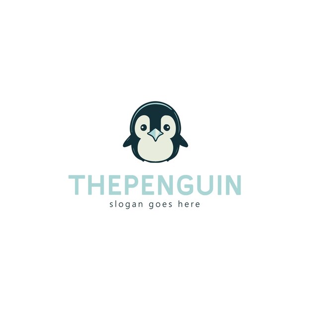 Penguin Vector Logo Design