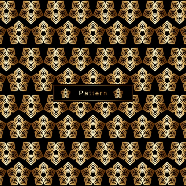 Pentagon Abstract Pattern