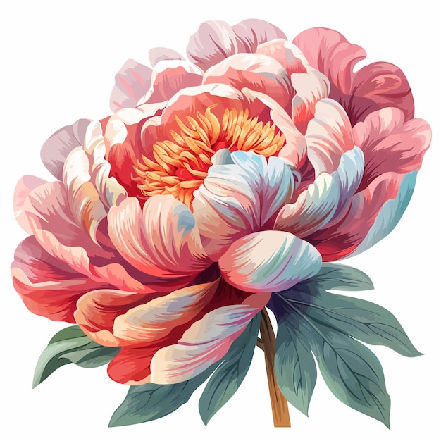 Peony flower