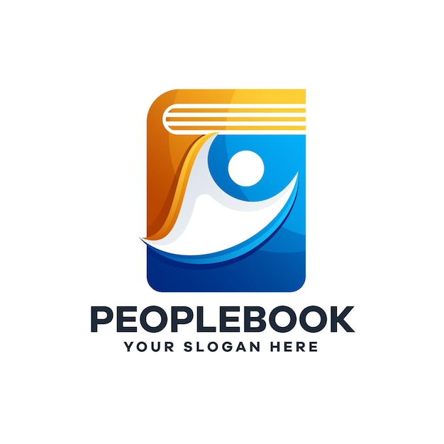 People Book Gradient Logo